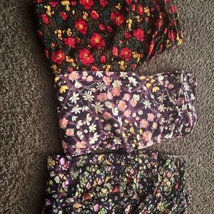 3 Tall and curvy Lularoe tights